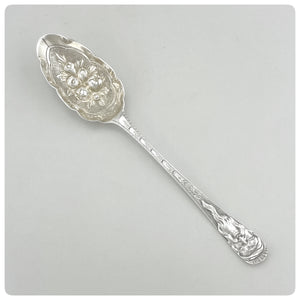 English Sterling Silver and Vermeil Spoon, Later Adorned, Thomas Chawner, London, 1774-1775 - The Silver Vault of Charleston